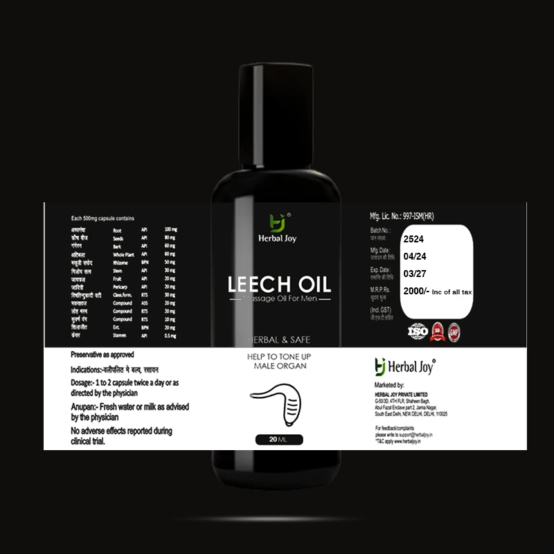 LEECH OIL FOR MEN