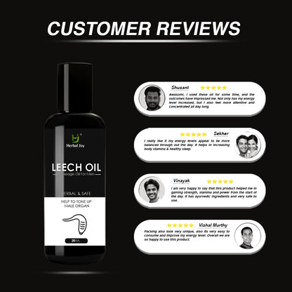 LEECH OIL FOR MEN